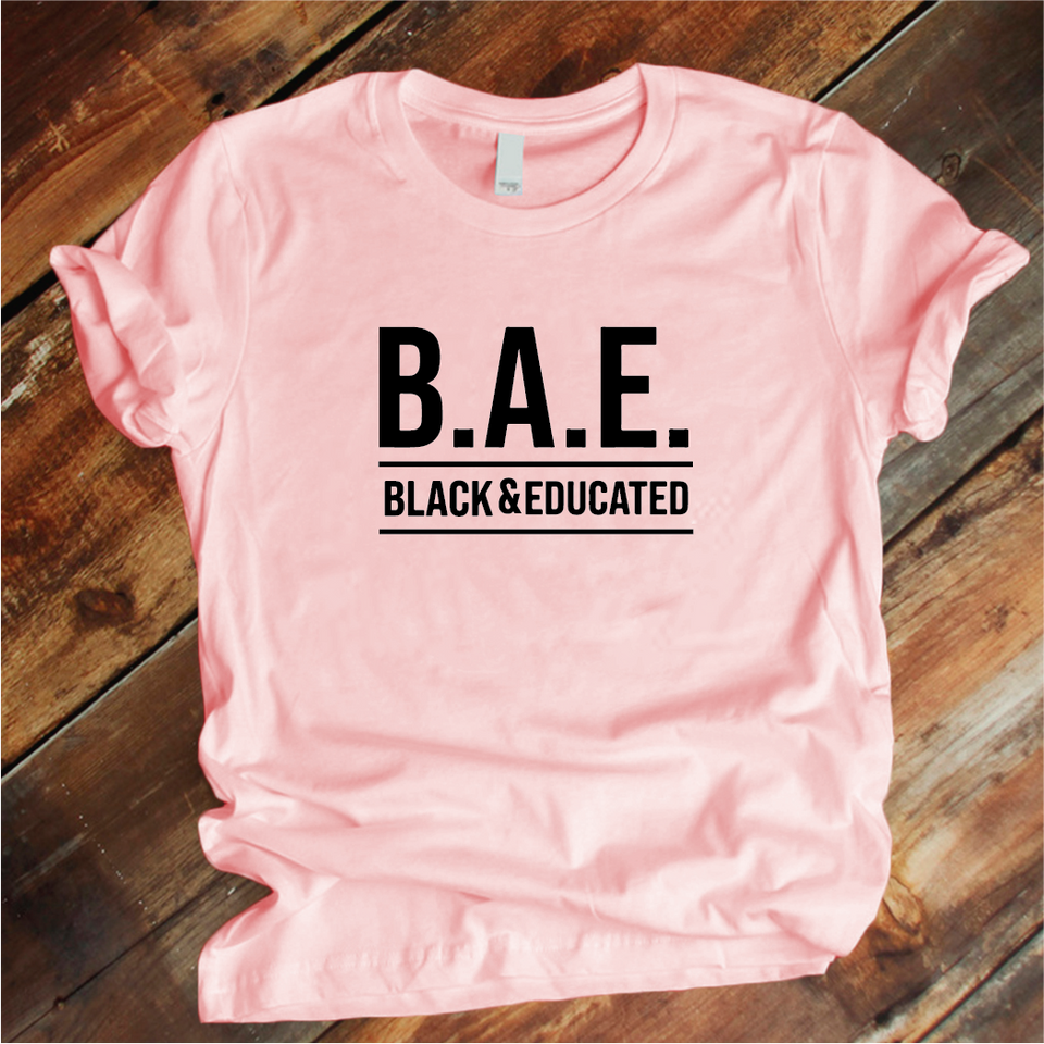 Camiseta estampada tipo T-shirt Black & Educated (HOMBRE)