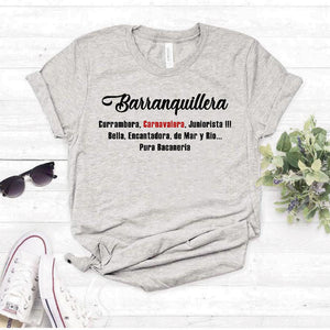 Camiseta Estampada T-shirt Barranquilera currambera