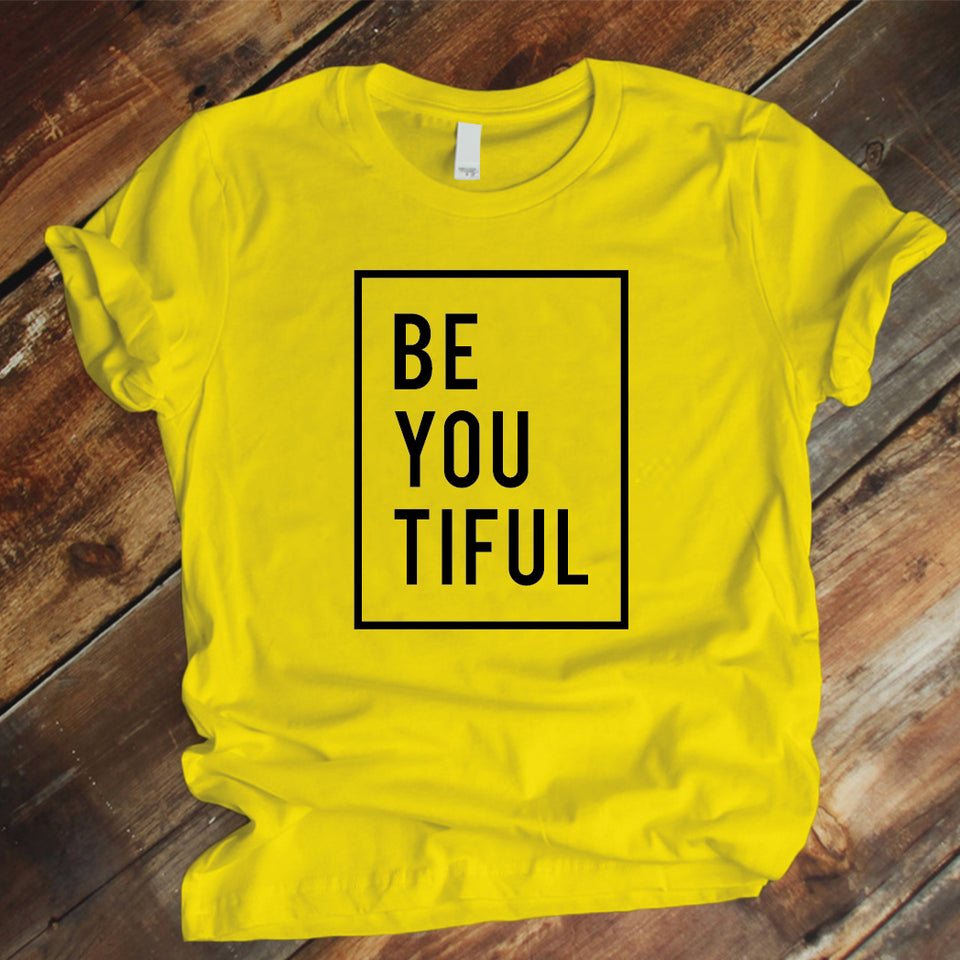 Camisa estampada tipo T- shirt Be You Tifull