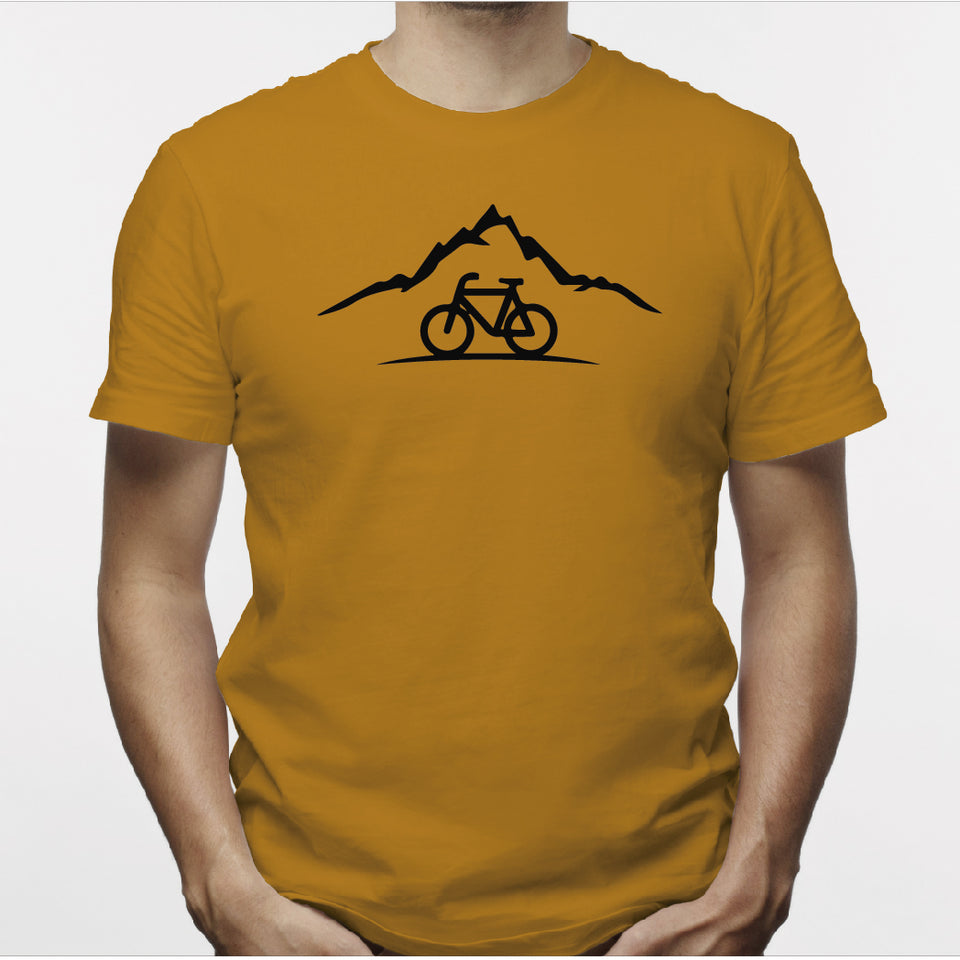 Camisa estampada para hombre  tipo T-shirt Bicicleta Montaña