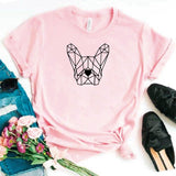 Camisa estampada tipo T- shirt BOSTON TERRIER