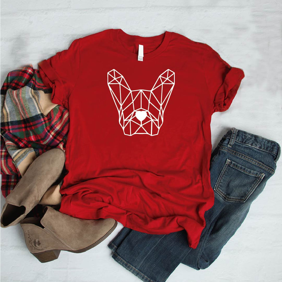 Camisa estampada tipo T- shirt BOSTON TERRIER