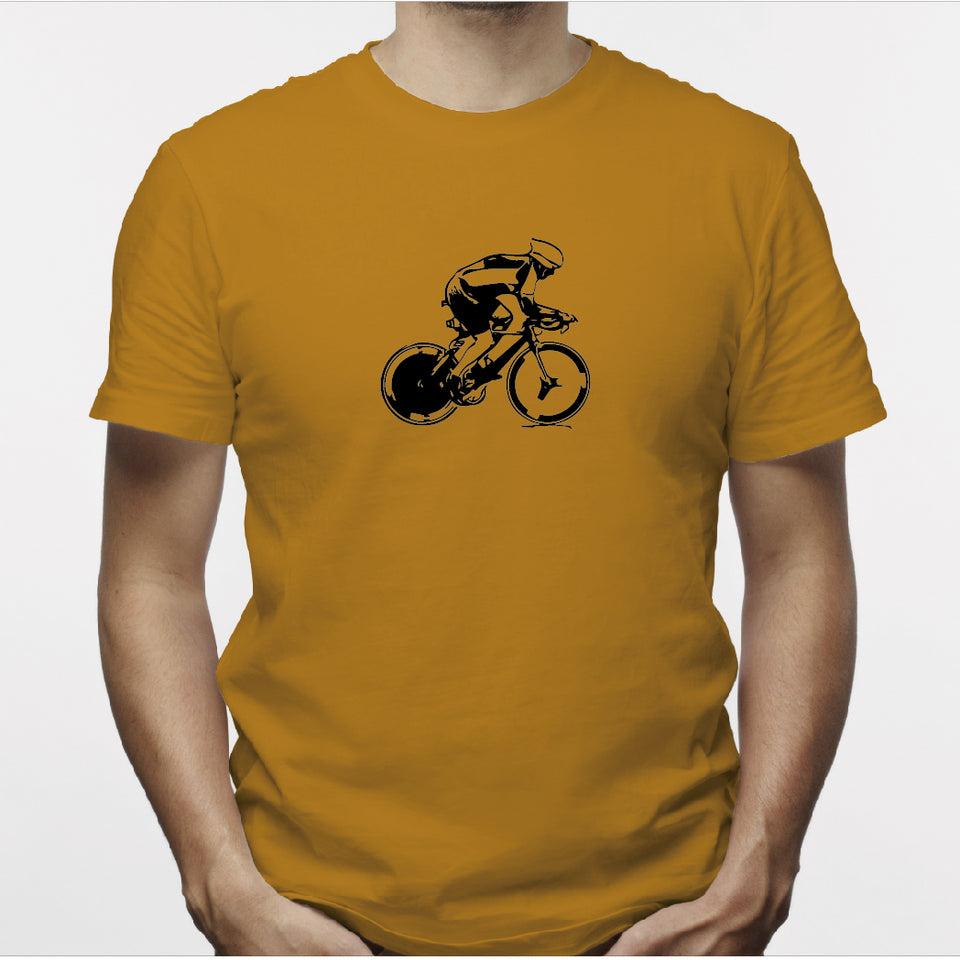 Camisa estampada para hombre  tipo T-shirt Bicicleta ciclista de ruta caballero