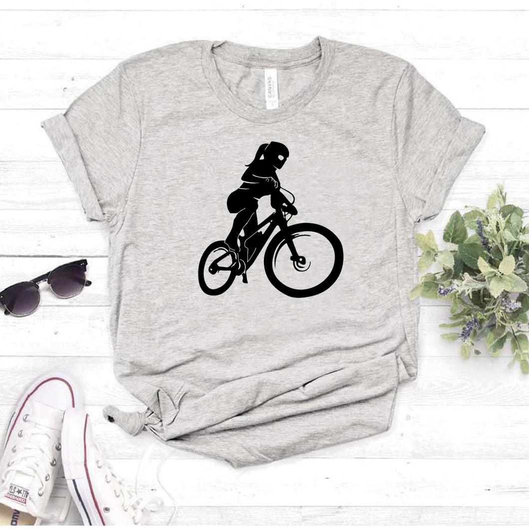Camisa estampada  tipo T-shirt BICICLETA CICLISTA DAMA