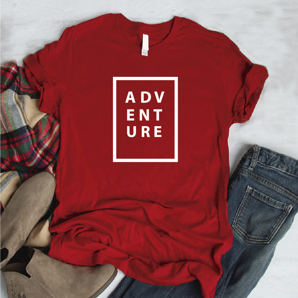 Camisa estampada  tipo T-shirt Adventure Cuadrado