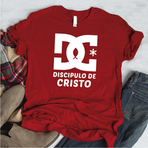 Camiseta T-shirt mujer cristiana DISCIPULO DE CRISTO