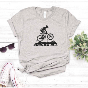 Camiseta estampada  tipo T-shirt DOWNLINE BICICLETA SOBRE MONTAÑA (CICLISTAS)