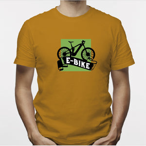 Camisa estampada para hombre  tipo T-shirt Bicicleta E BIKE