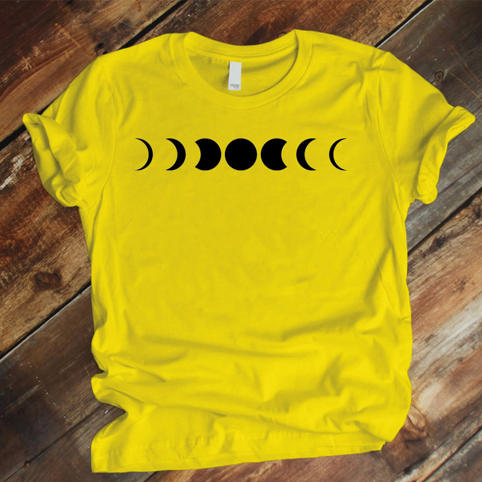 Camiseta Estampada T-shirt Fases lunares