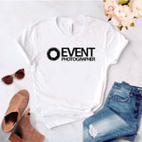 Camisa estampada tipo T- shirt EVENT PHOTOGRAPHER
