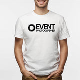 Camisa estampada para hombre  tipo T-shirt EVENT PHOTOGRAPHER