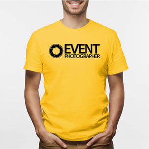 Camisa estampada para hombre  tipo T-shirt EVENT PHOTOGRAPHER