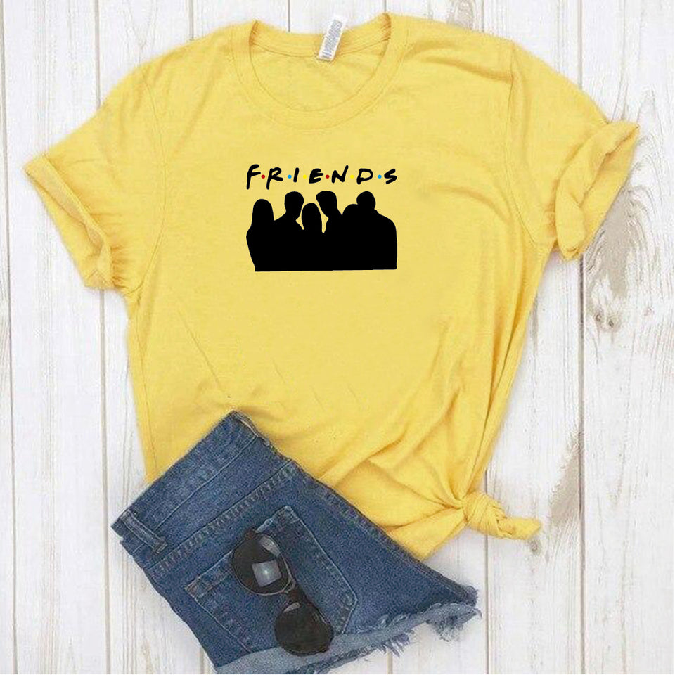 Camiseta T-shirt mujer FRIENDS SILUETA