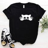 Camisa estampada  tipo T-shirt  GATICO ASOMADO