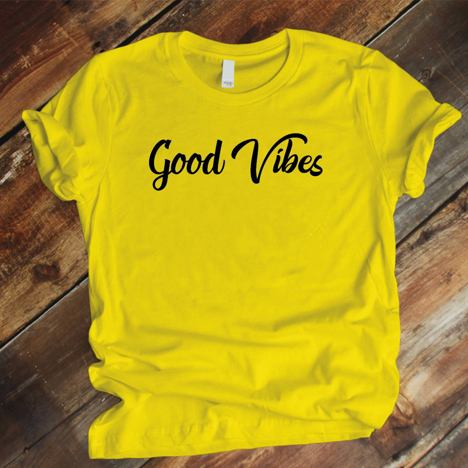 Camiseta Estampada T-shirt  GOOD VIBES