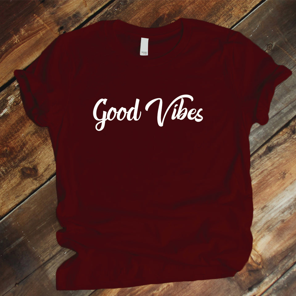 Camiseta Estampada T-shirt  GOOD VIBES