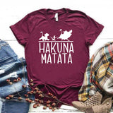 Camiseta estampada T-shirt  Hakuna Matata