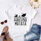 Camiseta estampada T-shirt  Hakuna Matata