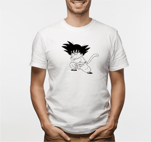 Camisa estampada para hombre  tipo T-shirt GOKU NIÑO