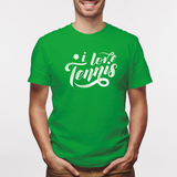 Camiseta estampada tipo T-shirt I LOVE TENNIS (DEPORTES)