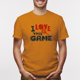 Camiseta estampada tipo T-shirt I LOVE THIS GAME (DEPORTES)