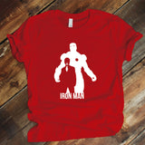 Camiseta Estampada T-shirt IRON MAN SILUETA