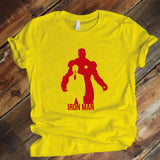 Camiseta Estampada T-shirt IRON MAN SILUETA