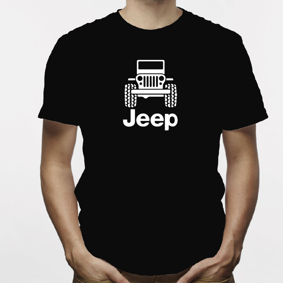 Camisa estampada tipo T- shirt JEEP (HOMBRE)