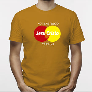 Camiseta estampada hombre T-shirt JESUCRISTO NO TIENE PRECIO