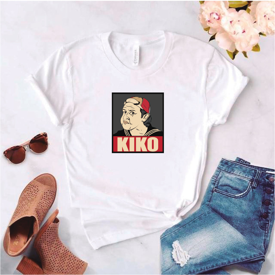 Camisa estampada tipo T-shirt de polialgodon Kiko