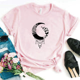 Camisa estampada  tipo T-shirt Luna Mariposa