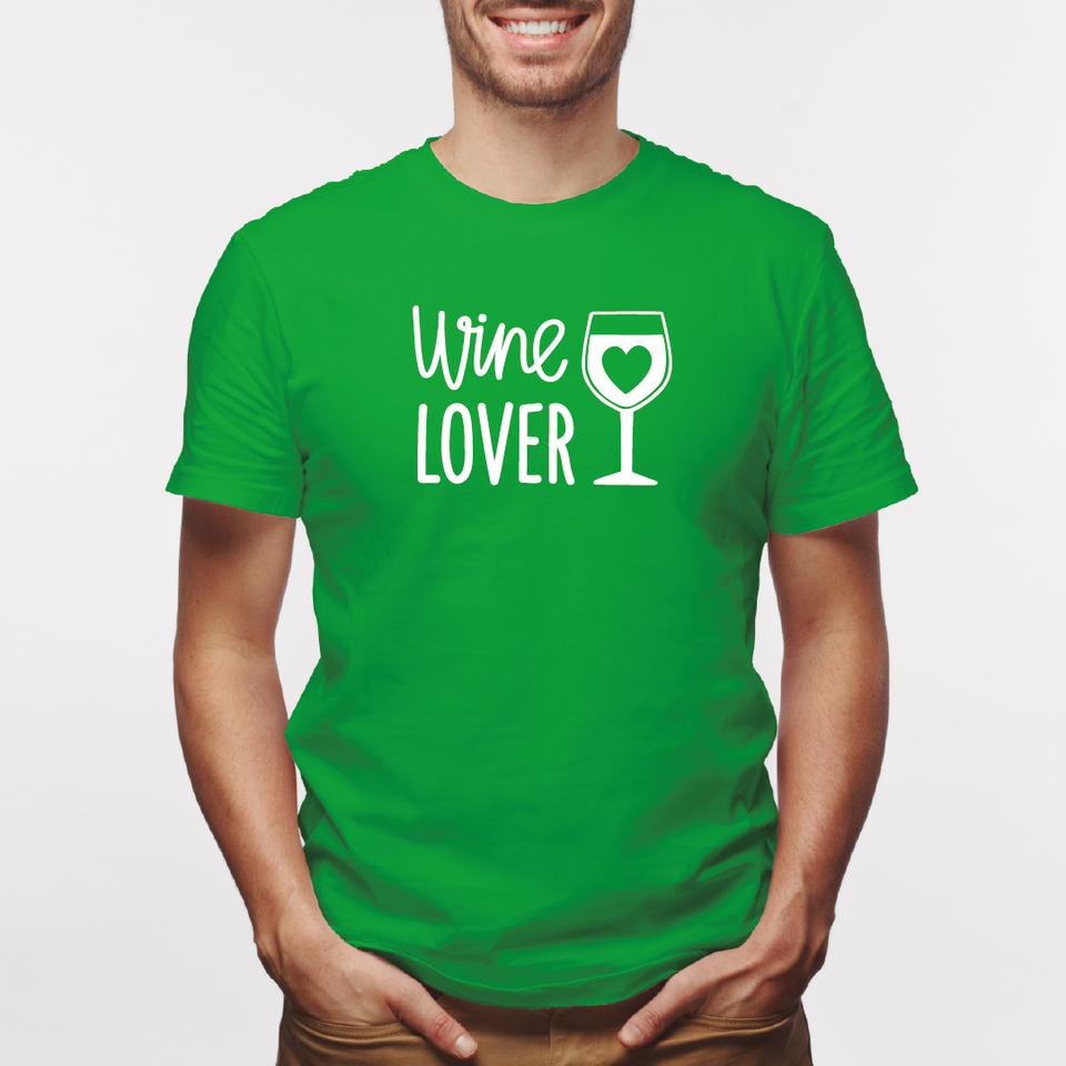 Camisa estampada para hombre  tipo T-shirt Wine Lover