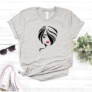 Camisa estampada  tipo T-shirt  MUJER LABIOS 3