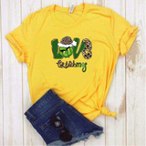 Camisa estampada tipo T-shirt (NAVIDAD) Love grinchmas