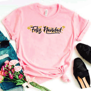 Camisa estampada tipo T-shirt (NAVIDAD) Feliz navidad 5