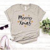 Camisa estampada tipo T-shirt (NAVIDAD) Merry xmas 2