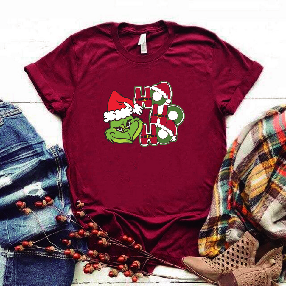 Camisetas navideñas discount grinch