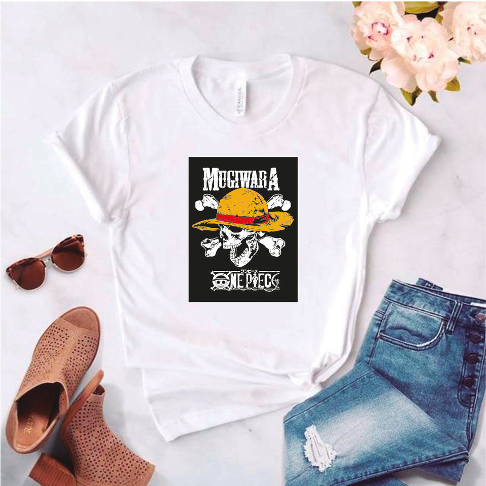 Camisa estampada tipo T-shirt de polialgodon Muwigara One Piece