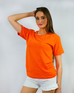 Camiseta tipo T-Shirt Naranja