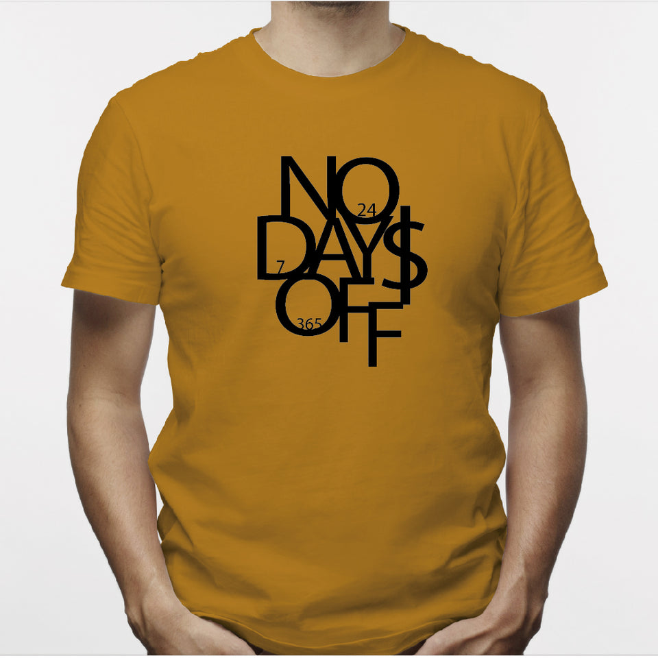 Camisa estampada para hombre tipo T-Shirt No Days Off