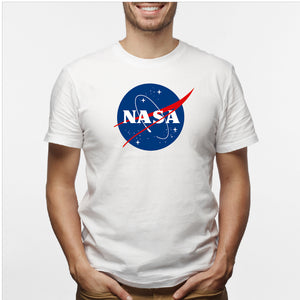 Camisa estampada en algodón para hombre tipo T-shirt Nasa