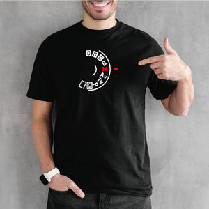 Camisa estampada tipo T- shirt OPCIONES CAMARA (HOMBRE)