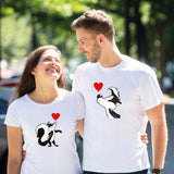 Camiseta estampada pareja T-shirt Pepe y Penelope