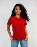 Camiseta tipo T-Shirt Rojo Malboro