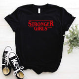 Camisa estampada tipo T- shirt STRONGER GIRLS