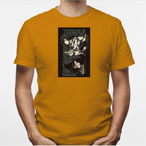 Camisa estampada en algodón para hombre tipo T-shirt Tomioka