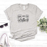 Camisa estampada  tipo T-shirt  YOU CAN DO EVERYTHING