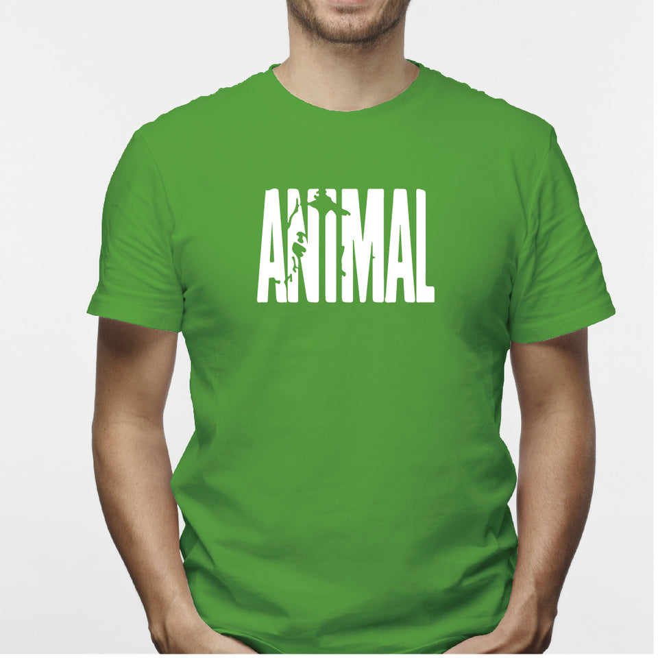 Camisa estampada para hombre tipo T-shirt Animal