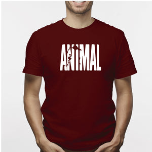 Camisa estampada para hombre tipo T-shirt Animal