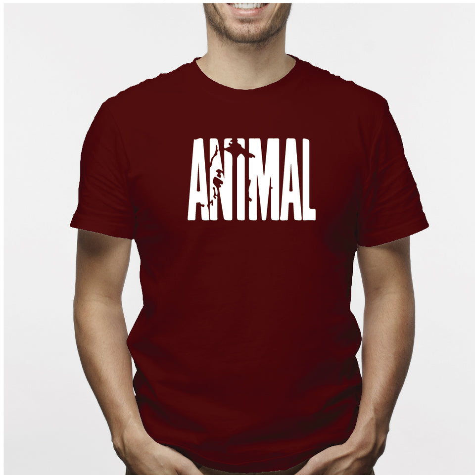 Camisa estampada para hombre tipo T-shirt Animal